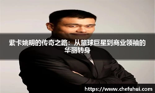紫卡姚明的传奇之路：从篮球巨星到商业领袖的华丽转身